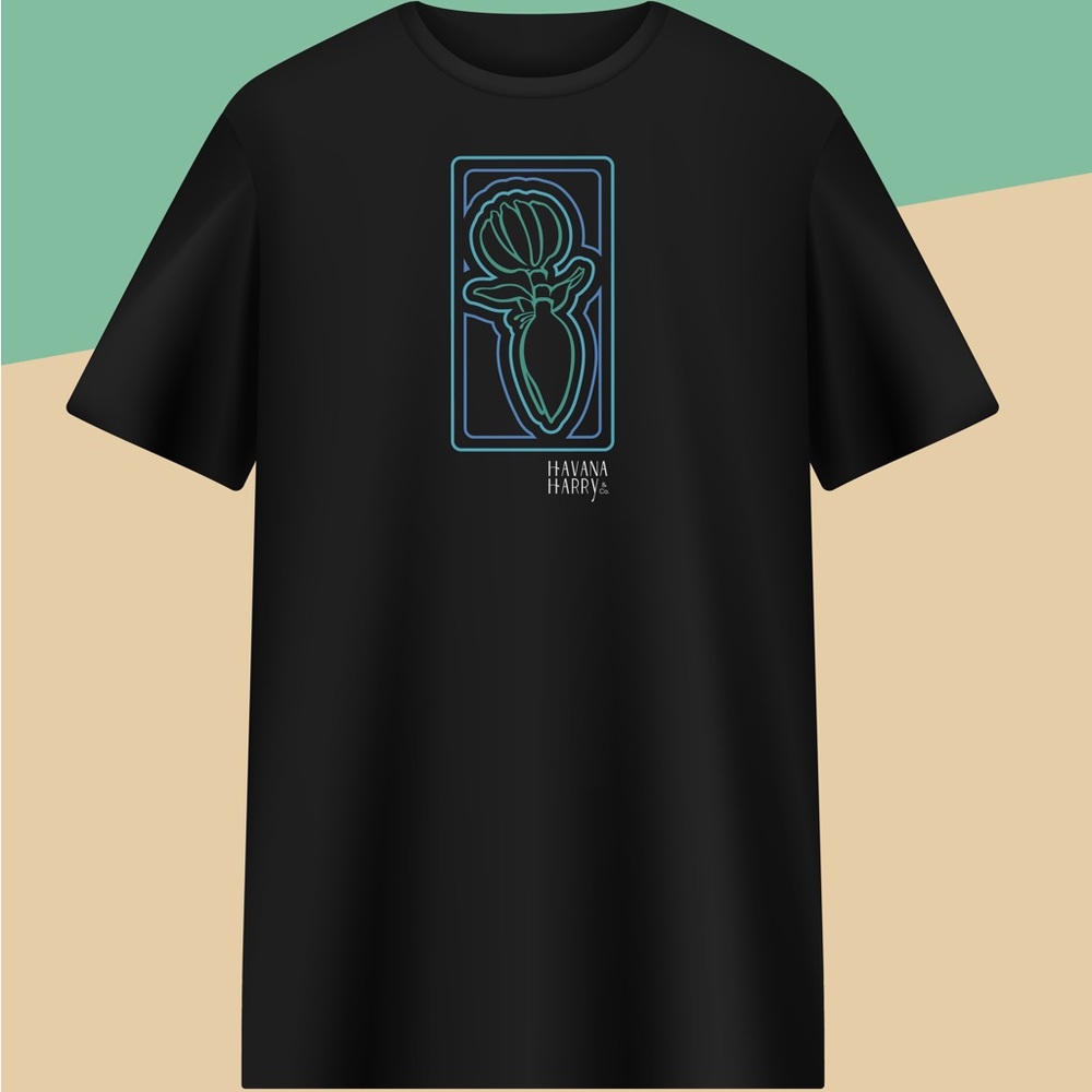 Havana Harry & Co. 
El Clásico Tee – Banana Flower Logo Tee